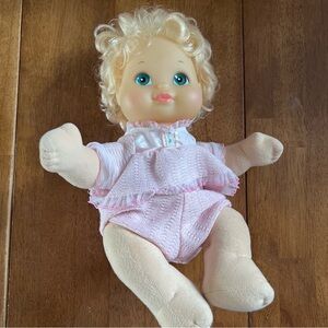 Mattel My Child Vinyl Head Pink Baby Doll